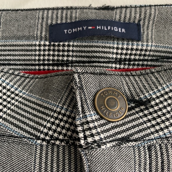 Tommy Hilfiger Size 14 Plaid Legging Dress Pants - Picture 3 of 5